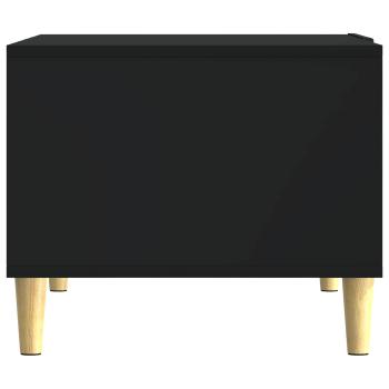 Couchtisch Schwarz 90 x 50 x 40 cm Holzwerkstoff