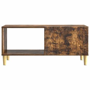 Couchtisch Räuchereiche 90 x 50 x 40 cm Holzwerkstoff