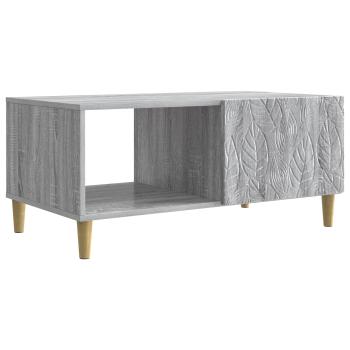 Couchtisch Sonoma-Grau 90 x 50 x 40 cm Holzwerkstoff
