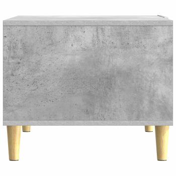 Couchtisch Betongrau 50 x 49 x 40 cm Holzwerkstoff