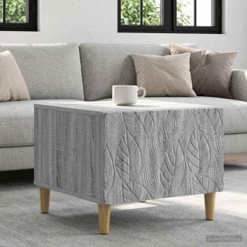 ARDEBO.de - Couchtisch Grau Sonoma 50 x 49 x 40 cm Holzwerkstoff