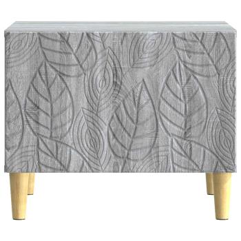 Couchtisch Grau Sonoma 50 x 49 x 40 cm Holzwerkstoff