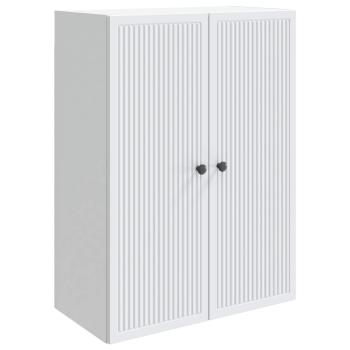 Wandschrank Weiß 66 x 34,5 x 90 cm Holzwerkstoff