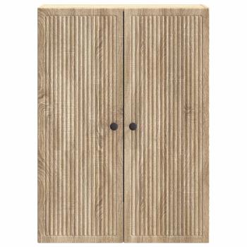 Wandschrank Sonoma-Eiche 66 x 34,5 x 90 cm Holzwerkstoff