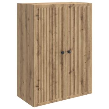 Wandschrank 66 x 34,5 x 90 cm Holzwerkstoff Artisan-Eiche
