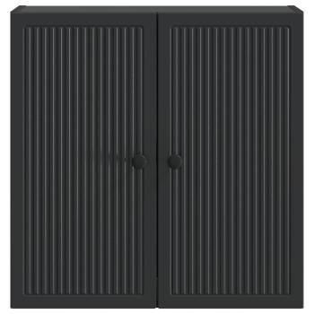 Wandschrank Schwarz 59 x 31 x 60 cm Holzwerkstoff