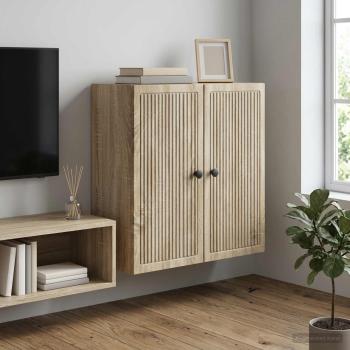 ARDEBO.de - Wandschrank Sonoma-Eiche 59 x 31 x 60 cm Holzwerkstoff