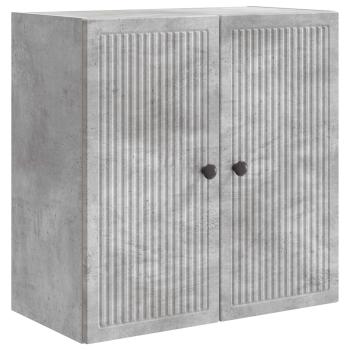 Wandschrank Betongrau 59 x 31 x 60 cm Holzwerkstoff