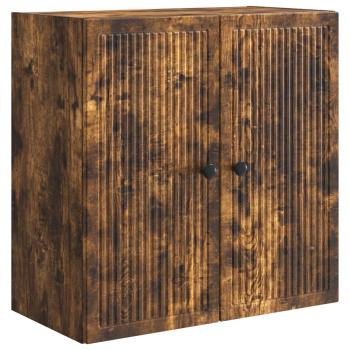 Wandschrank Ger?ucherte Eiche 59 x 31 x 60 cm Holzwerkstoff