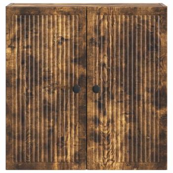 Wandschrank Ger?ucherte Eiche 59 x 31 x 60 cm Holzwerkstoff