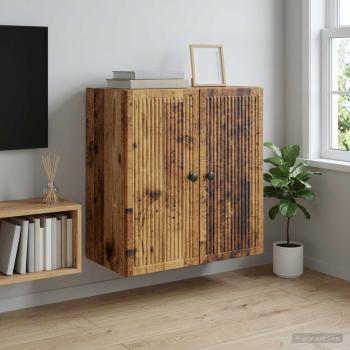 ARDEBO.de - Wandschrank Altholz 59 x 31 x 60 cm Holzwerkstoff