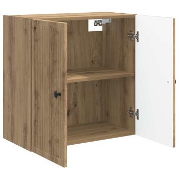 Wandschrank 59 x 31 x 60 cm Holzwerkstoff Artisan-Eiche
