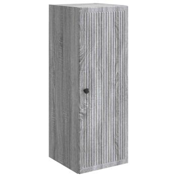 Wandschrank Grau Sonoma 33 x 34,5 x 90 cm Holzwerkstoff