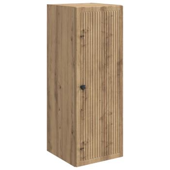 Wandschrank 33 x 34,5 x 90 cm Holzwerkstoff Artisan-Eiche