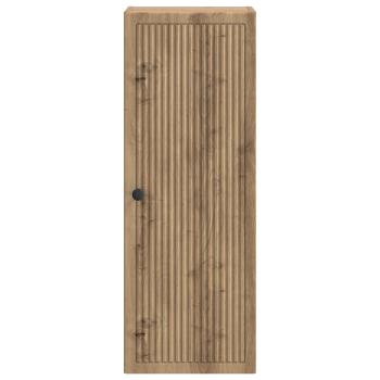 Wandschrank 33 x 34,5 x 90 cm Holzwerkstoff Artisan-Eiche