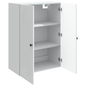 Wandschrank Weiß 66 x 34,5 x 90 cm Holzwerkstoff