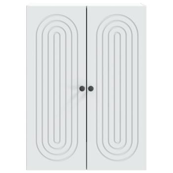 Wandschrank Weiß 66 x 34,5 x 90 cm Holzwerkstoff