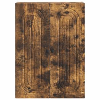 Wandschrank Geräucherte Eiche 66 x 34,5 x 90 cm Holzwerkstoff