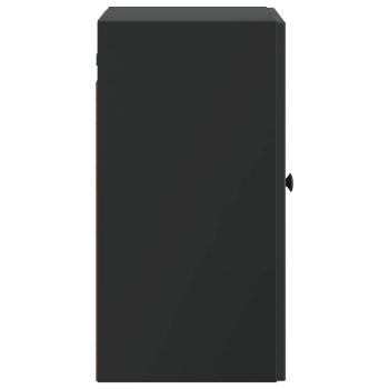 Wandschrank Schwarz 59 x 31 x 60 cm Holzwerkstoff