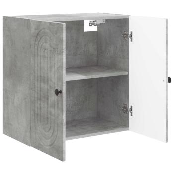 Wandschrank Betongrau 59 x 31 x 60 cm Holzwerkstoff