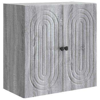 Wandschrank Grau Sonoma 59 x 31 x 60 cm Holzwerkstoff