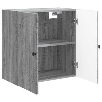 Wandschrank Grau Sonoma 59 x 31 x 60 cm Holzwerkstoff