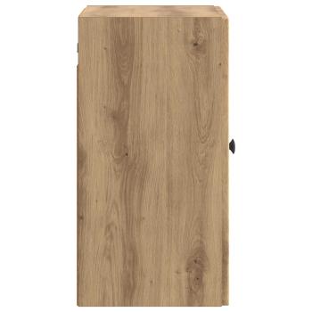 Wandschrank 59 x 31 x 60 cm Holzwerkstoff Artisan-Eiche