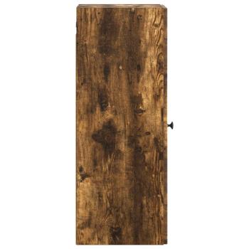 Wandschrank Geräucherte Eiche 33 x 34,5 x 90 cm Holzwerkstoff