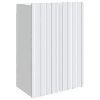 Wandschrank Weiß 66 x 34,5 x 92 cm Holzwerkstoff