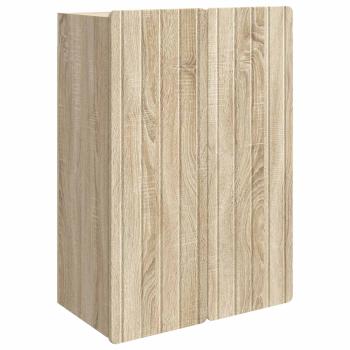 Wandschrank Sonoma-Eiche 66 x 34,5 x 92 cm Holzwerkstoff