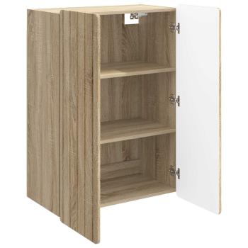 Wandschrank Sonoma-Eiche 66 x 34,5 x 92 cm Holzwerkstoff