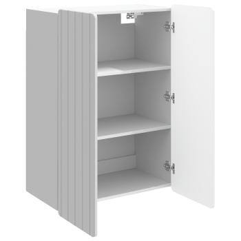 Wandschrank Hochglanz Weiß 66 x 34,5 x 92 cm Holzwerkstoff
