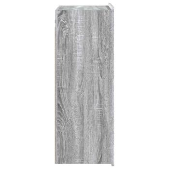 Wandschrank Grau Sonoma 66 x 34,5 x 92 cm Holzwerkstoff