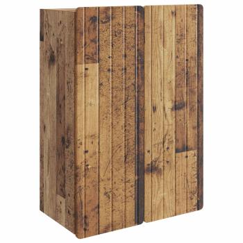 Wandschrank Altholz 66 x 34,5 x 92 cm Holzwerkstoff