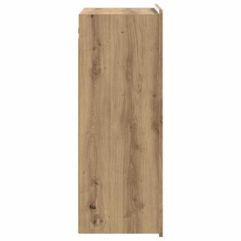 Wandschrank 66 x 34,5 x 92 cm Holzwerkstoff Artisan-Eiche
