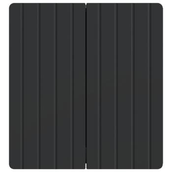 Wandschrank Schwarz 59 x 31 x 64 cm Holzwerkstoff