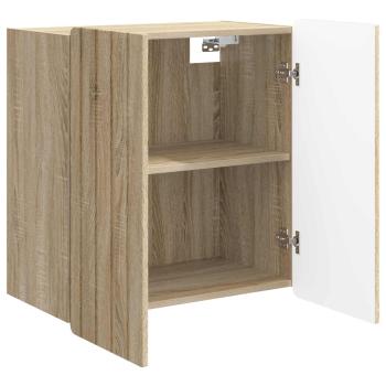 Wandschrank Sonoma-Eiche 59 x 31 x 64 cm Holzwerkstoff