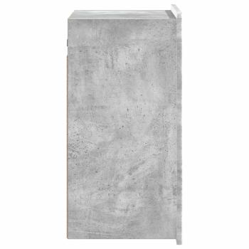 Wandschrank Betongrau 59 x 31 x 64 cm Holzwerkstoff