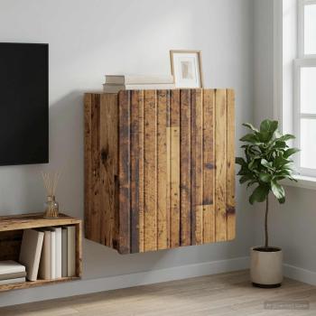 ARDEBO.de - Wandschrank Altholz 59 x 31 x 64 cm Holzwerkstoff