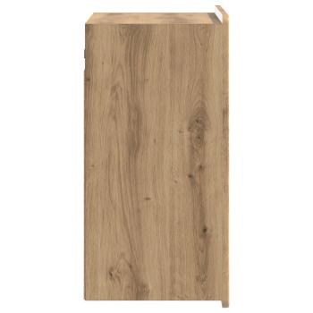 Wandschrank 59 x 31 x 64 cm Holzwerkstoff Artisan-Eiche
