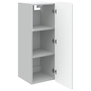 Wandschrank Weiß 33 x 34,5 x 94 cm Holzwerkstoff