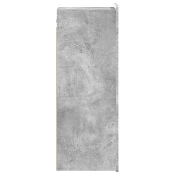 Wandschrank Betongrau 33 x 34,5 x 94 cm Holzwerkstoff