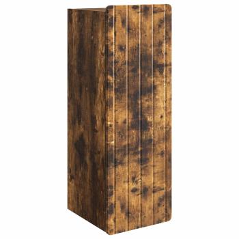 Wandschrank Geräucherte Eiche 33 x 34,5 x 94 cm Holzwerkstoff