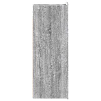 Wandschrank Grau Sonoma 33 x 34,5 x 94 cm Holzwerkstoff