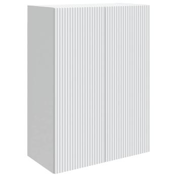 Wandschrank 66 x 34,5 x 90 cm Holzwerkstoff Weiß