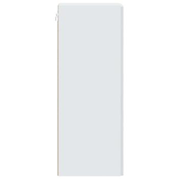 Wandschrank 66 x 34,5 x 90 cm Holzwerkstoff Weiß
