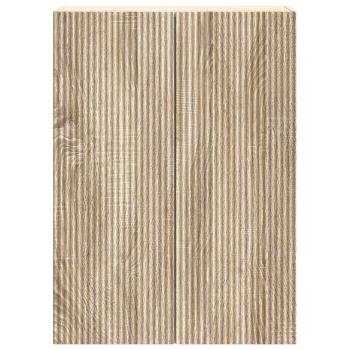 Wandschrank 66 x 34,5 x 90 cm Holzwerkstoff Sonoma-Eiche