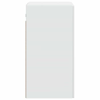 Wandschrank 59 x 31 x 60 cm Holzwerkstoff Weiß