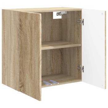 Wandschrank 59 x 31 x 60 cm Holzwerkstoff Sonoma-Eiche