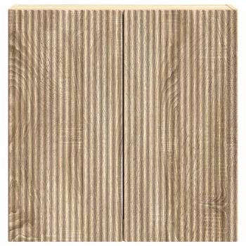Wandschrank 59 x 31 x 60 cm Holzwerkstoff Sonoma-Eiche